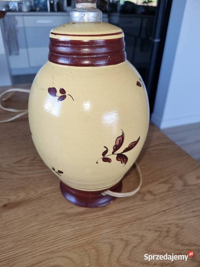 Lampa z ceramiki Wola Podłężna