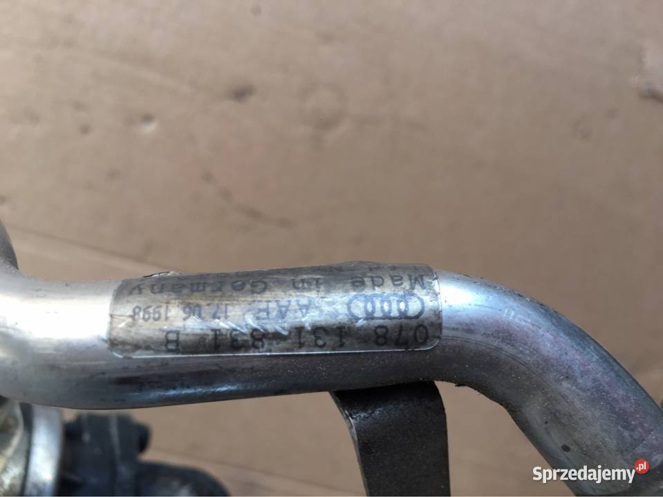 Rurka Egr audi a6 c5 24 078131831B Chojnice