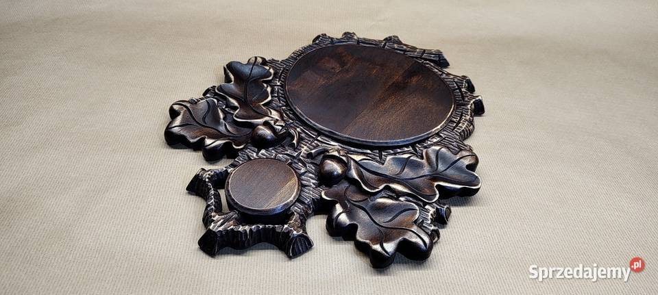 Rzeźbione podkładki pod medalowy oręż dzika wielkopolskie Odolanów