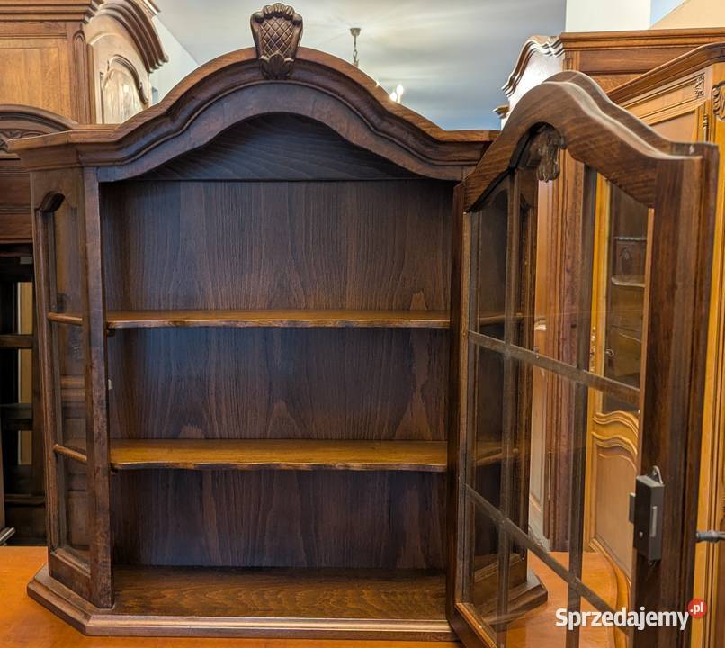 Piękna szafkawitryna wiszącasklep Dąbrowa Dąbrowa Górnicza