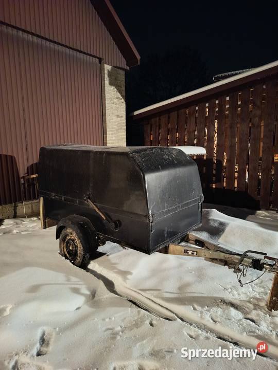 Przyczepka samochodowa lekka 750 hamulec