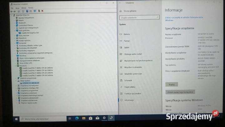 Laptop Dell Latitude 7280 125 Intel Core i7 8 GB Warszawa
