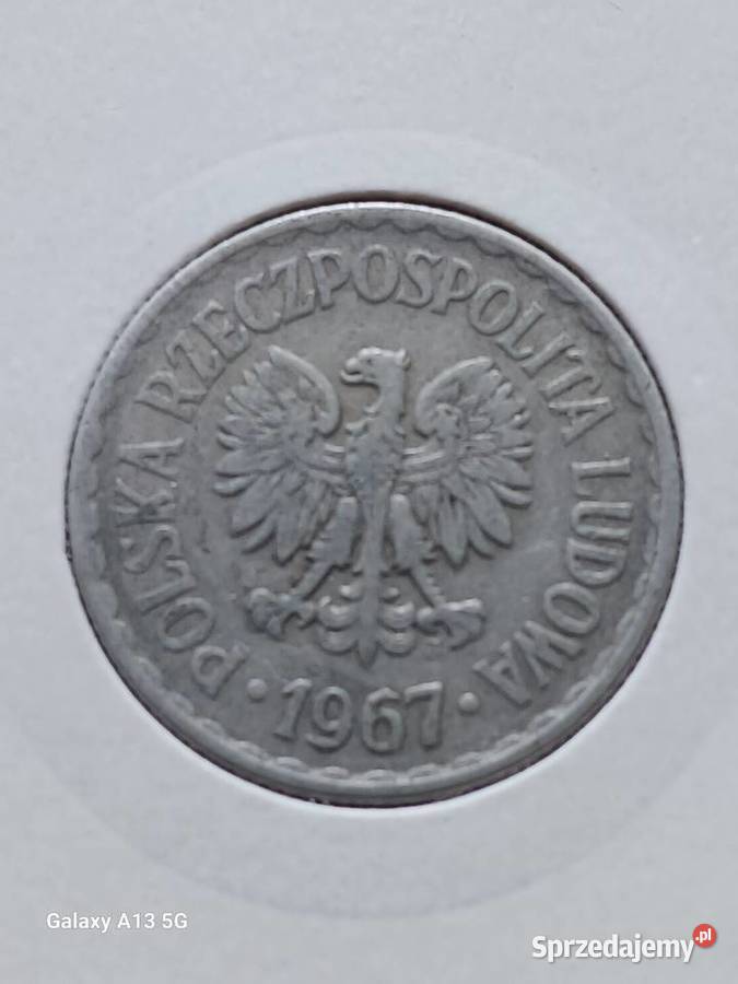 1 Złoty 1967 r 2