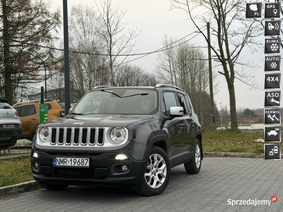 Jeep Renegade 14 140 4X4 Nawigacja Kamera warmińsko-mazurskie Mrągowo sprzedam