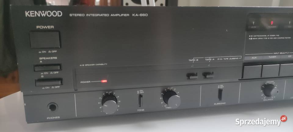 Wzmacniacz Kenwood KA660 Kutno