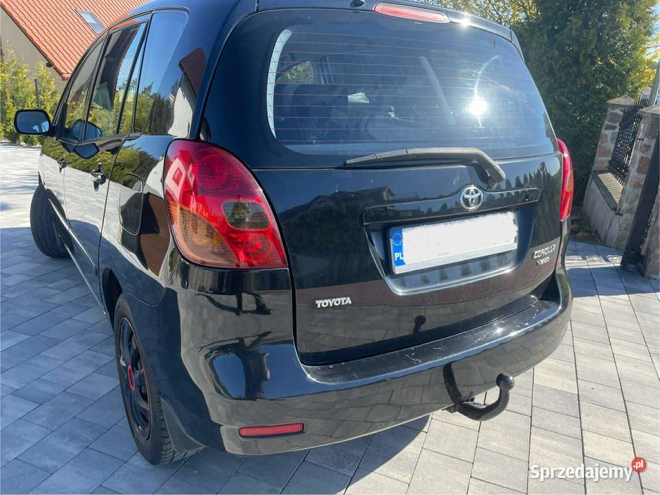 Toyota Corolla Verso 16 LPG 10lat jeden 110KM warmińsko-mazurskie Nowe Miasto Lubawskie sprzedam