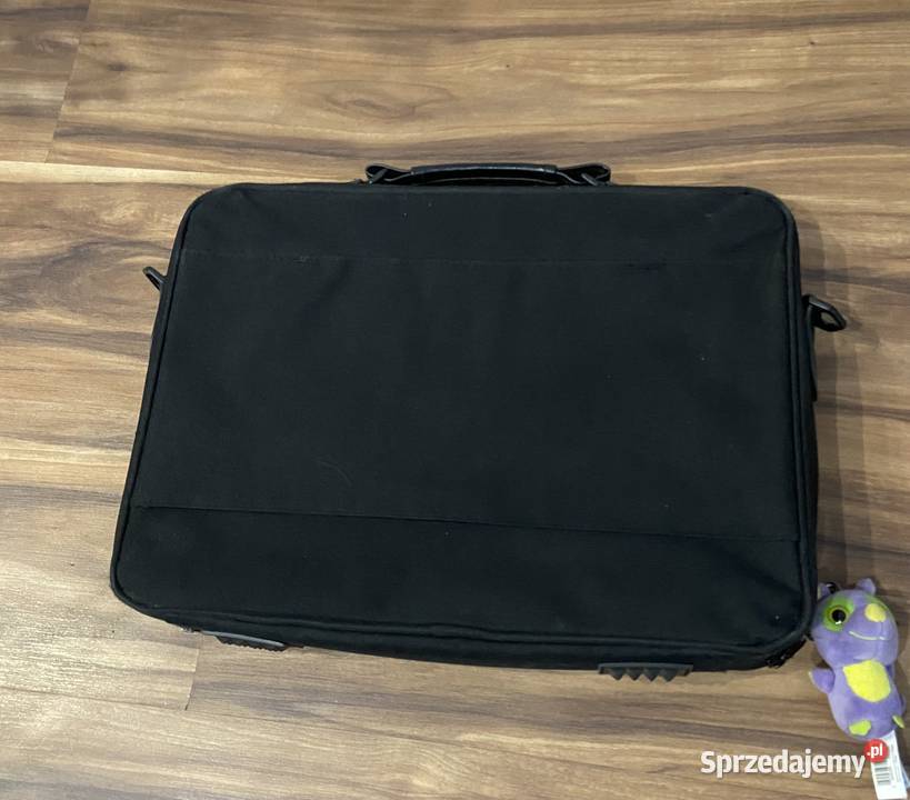 Czarna torba na laptopa na ramię i do ręki stan mazowieckie Płock