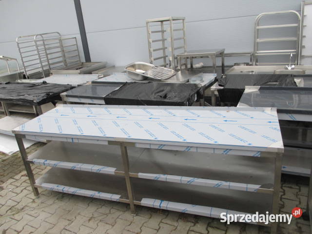 Nowy Stół Gastronomiczny Z 2 Półkami 2507085 Gastronomia