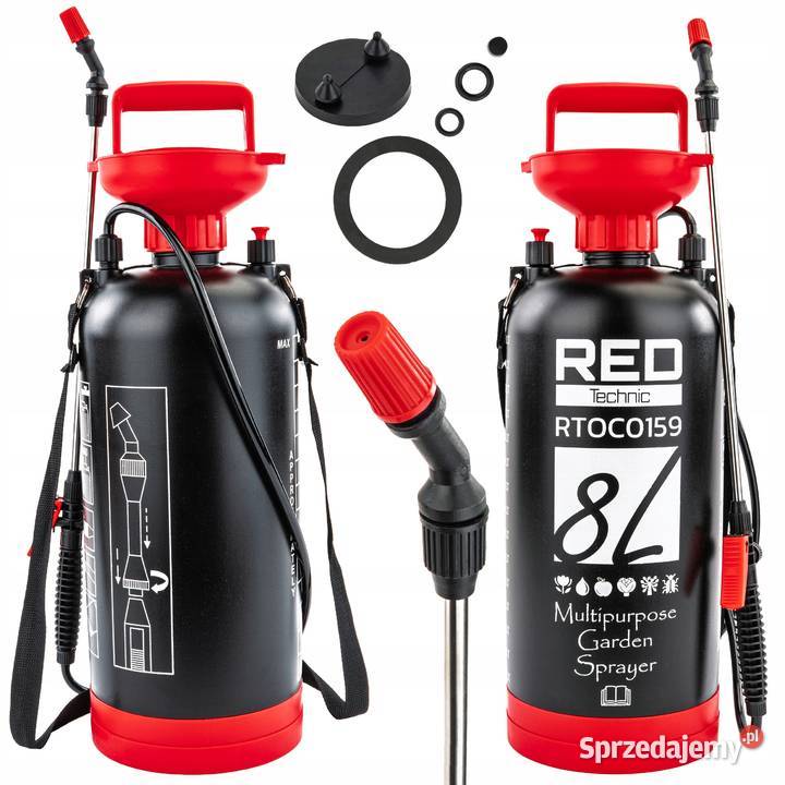 Opryskiwacz ciśnieniowy ręczny 8l na ramię Katowice