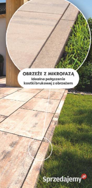 Obrzeże nowoczesne melanż 100x20x6 Kielce