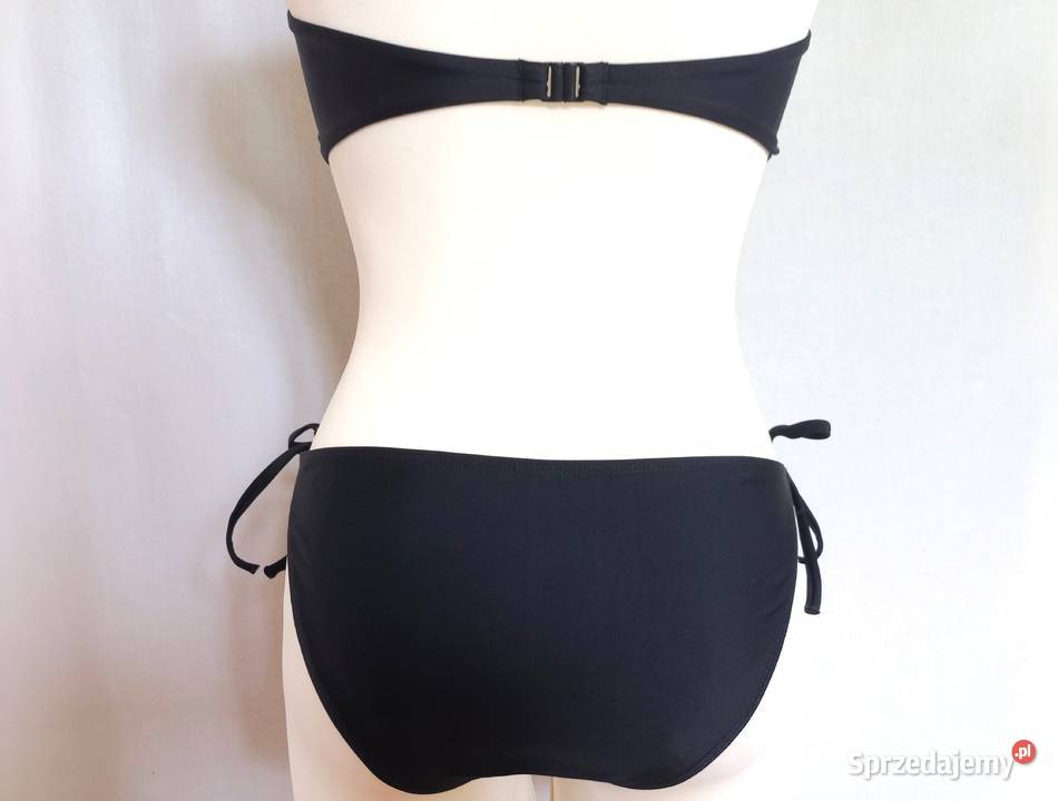 Strój Kąpielowy czarny Dwuczęściowy Bikini r 40 Białystok