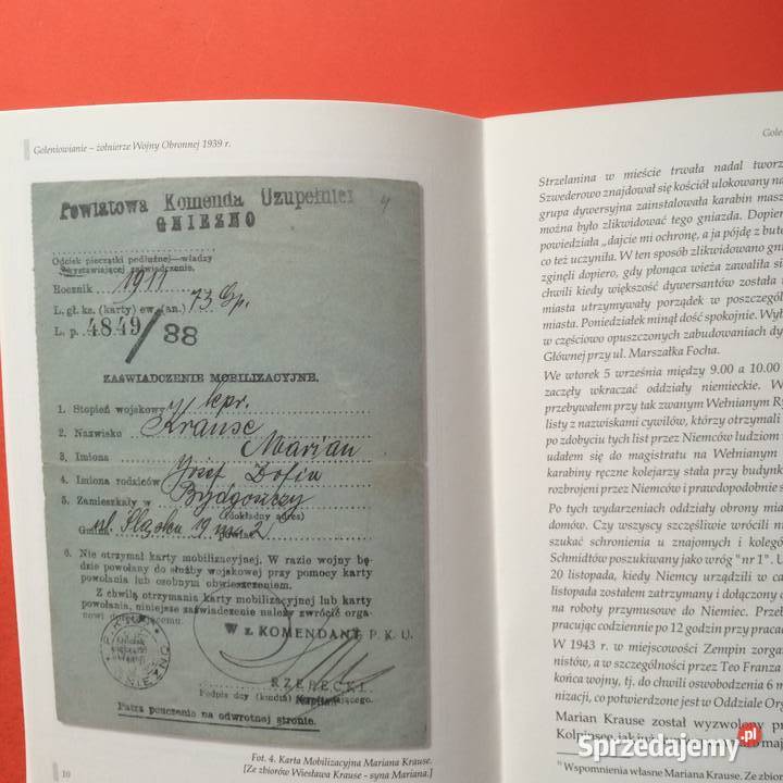 2185 Goleniów Żołnierze Wojny Obronnej W 1939 r Szczecin