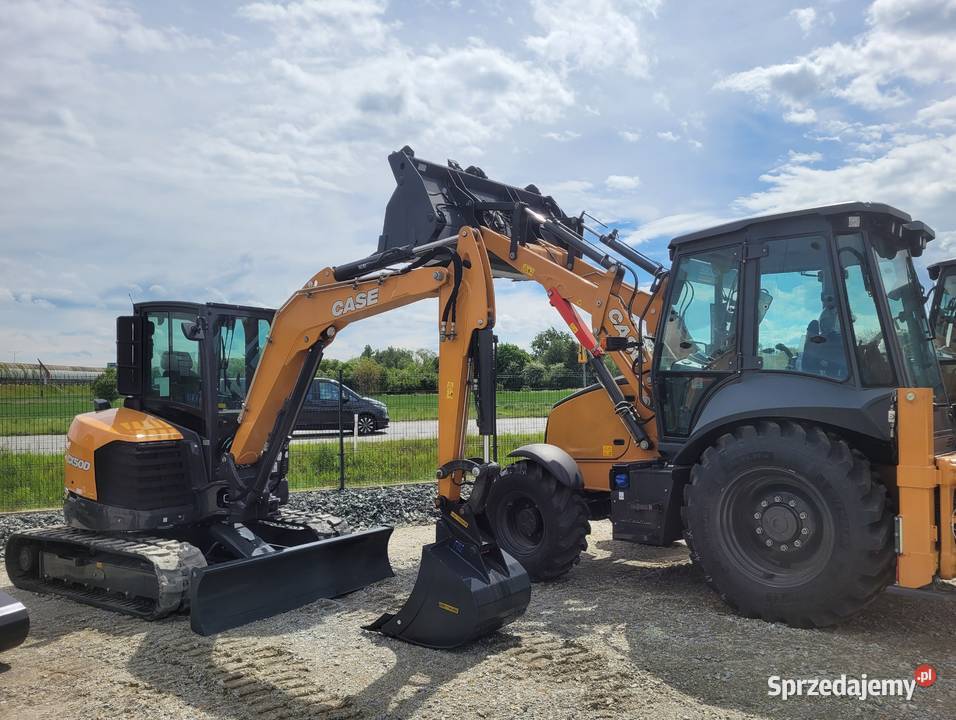 Koparka gasienicowa CASE 5 ton Nysa