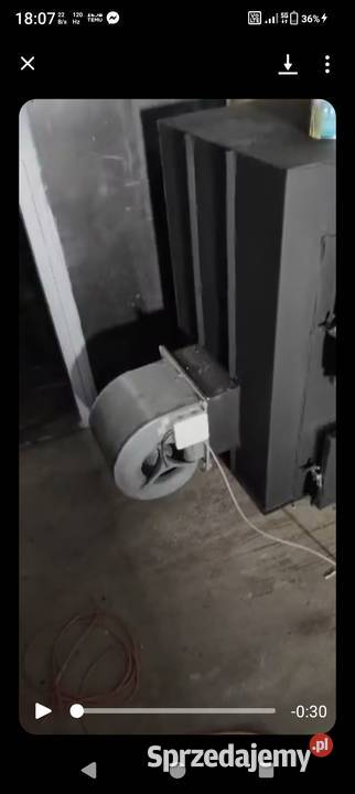 Piec nadmuchowy warsztaty duży wydajny mazowieckie Wodynie