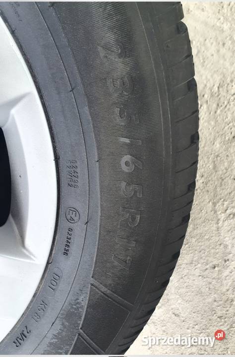 Alufelgi 17 z oponami 235 65 R17 5x130 mazowieckie Płock sprzedam