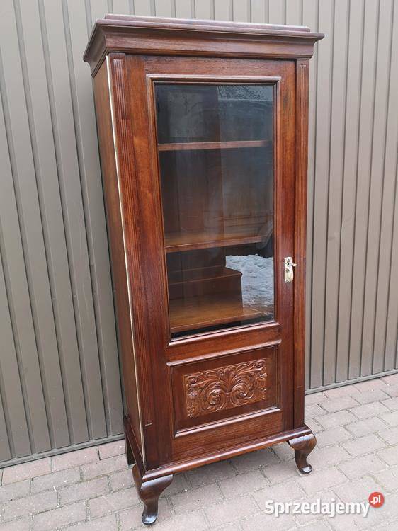 Biblioteka Słupek Witryna Stara Antyk Zgrabna Swarzędz sprzedam