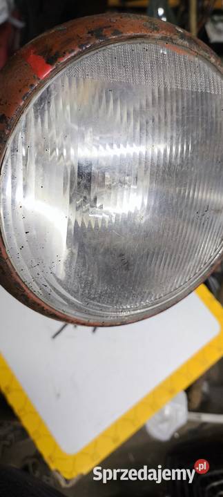 Lampa klosz odbłyśnik ramka oprawka żarówki jawa Lutoryż