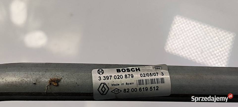 MECHANIZM WYCIERACZEK PRZÓD DACIA LOGAN Lipno