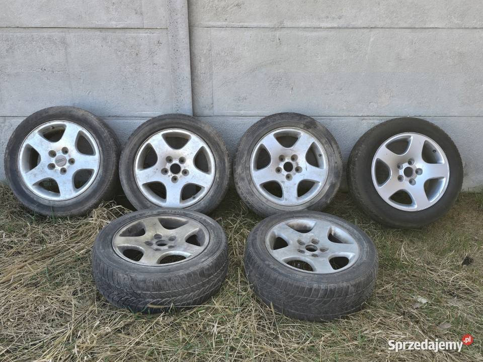 Alufelgi Audi A6 C5 A4 7Jx16 H2 ET45 6 1000 Samochodowe Mietków