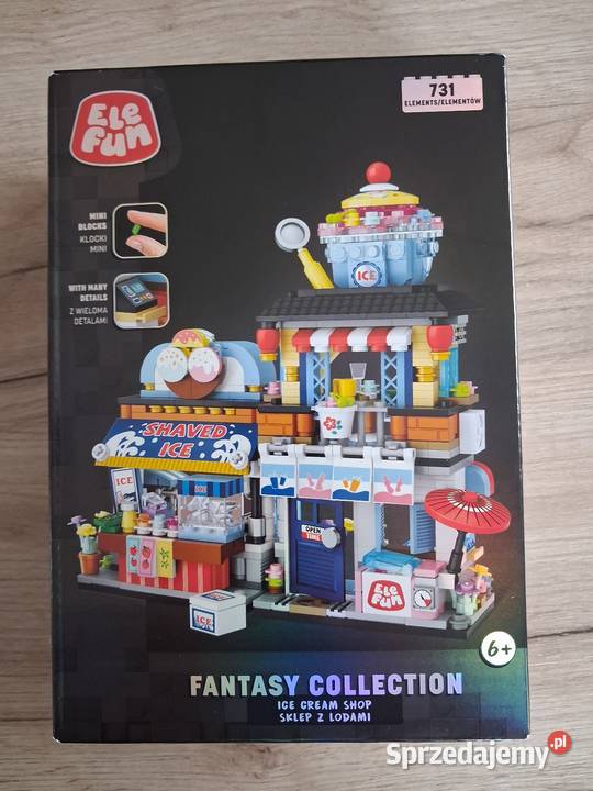 Klocki Sklep z Lodami Żywiec sprzedam