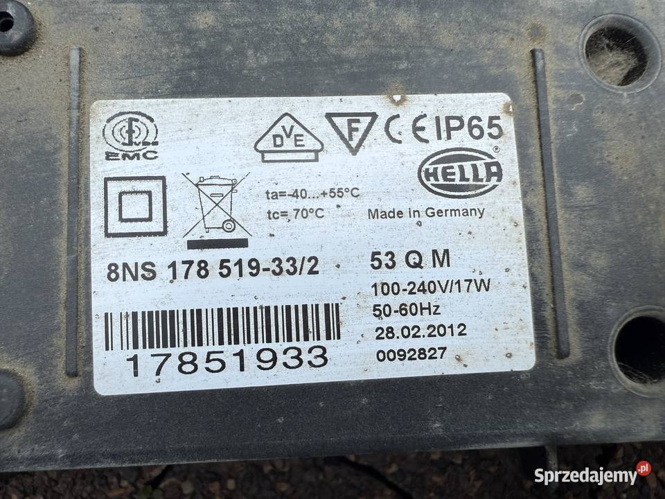 LAMPY WKŁADY LAM HELLA LED 8NS 178519332 Chwaszczyno