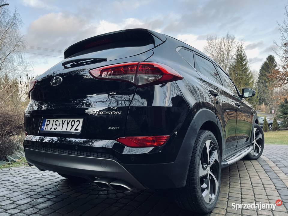 Hyundai Tucson Prawdziwa Full 20 4x4 jasna skóra Łężyny