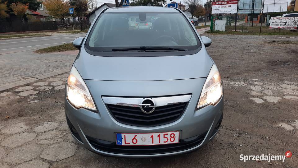Opel Meriva 14 Turbo Edition 2013 r Klima Alu autoalarm Kraśnik