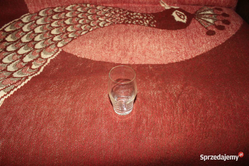 Literatki Szklane PRL 6 sztuk Chorzów