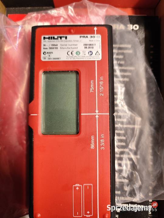 Detektor Hilti nowy świętokrzyskie sprzedam