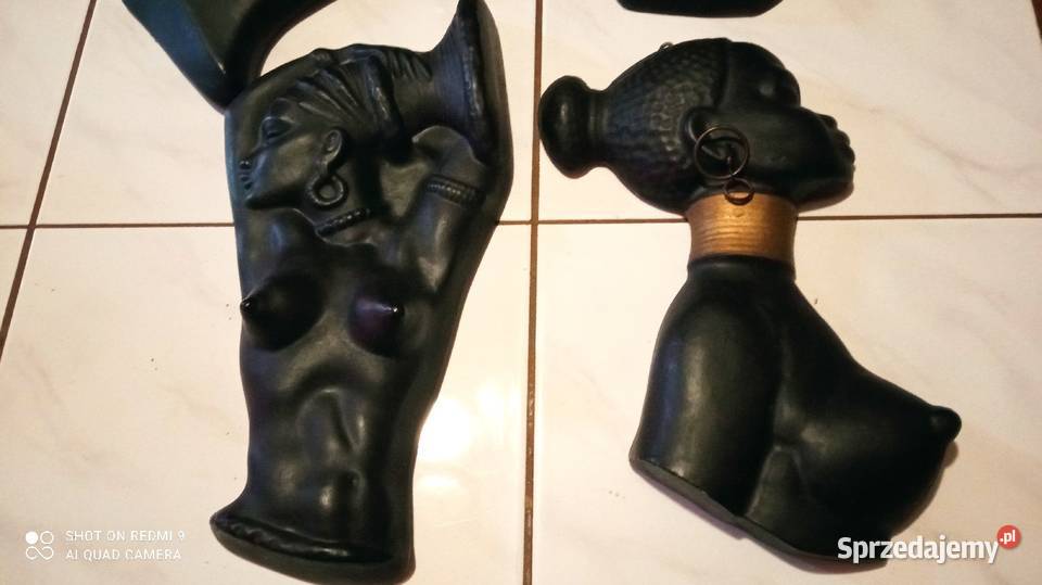 4 figurki gipsowe do zawieszenia na ścianie Figurki i rzeźby Wrocław