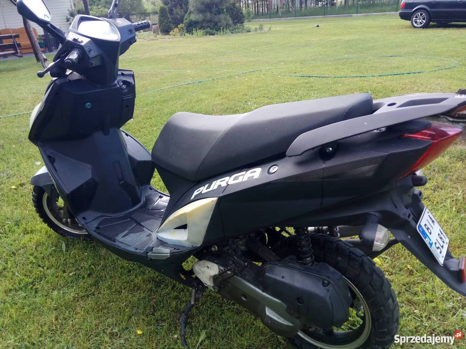 Skuter Kingway Purga 2t 50 l właściciel