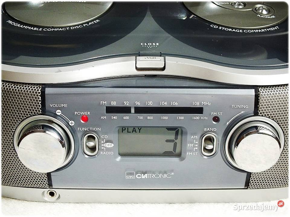 Radioodtwarzacz CD CLATRONIC SR573 Fajne zgrabne Żary