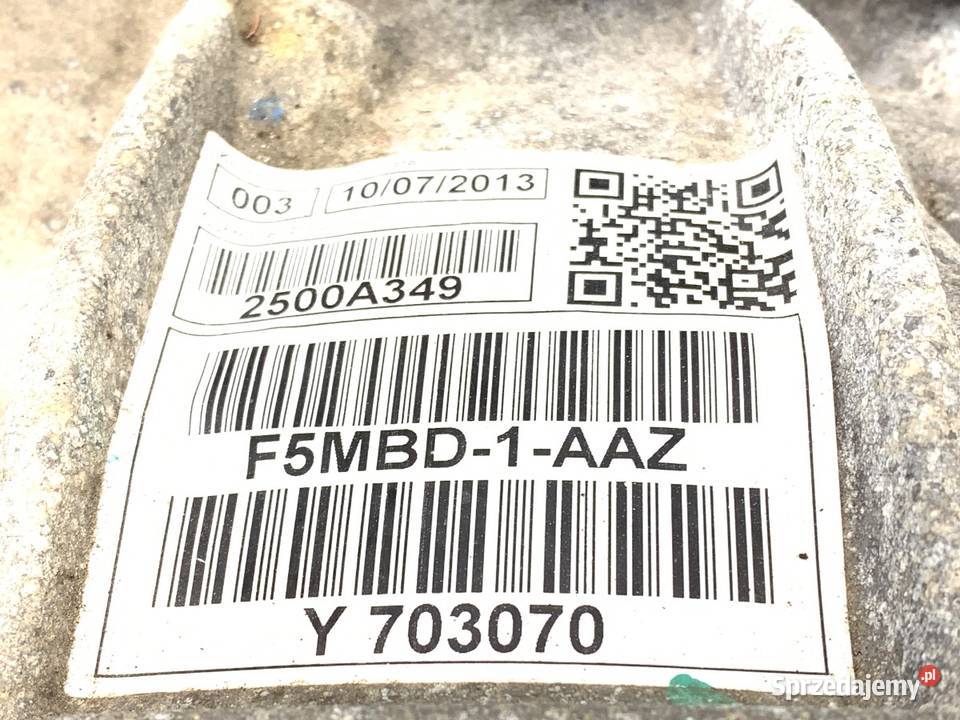 SKRZYNIA BIEGÓW MITSUBISHI MIRAGE SPACE STAR sprzedam