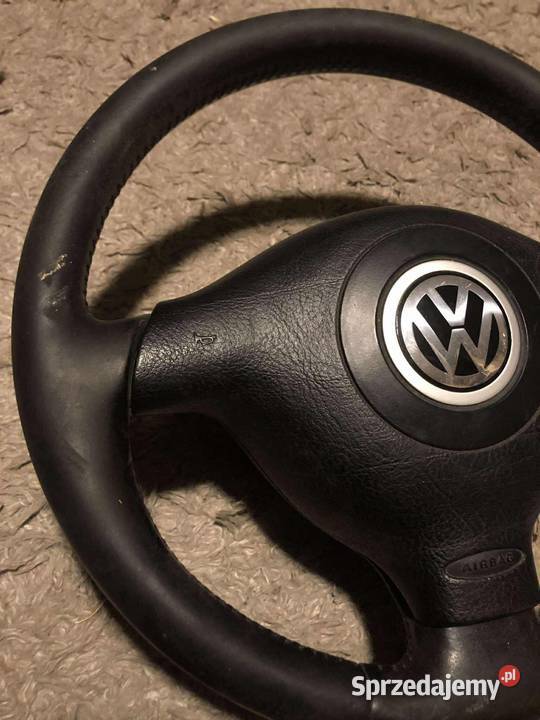 Kierownica Passat Golf kompletna z poduszką Kierownice Wyposażenie wnętrza Lwówek Śląski