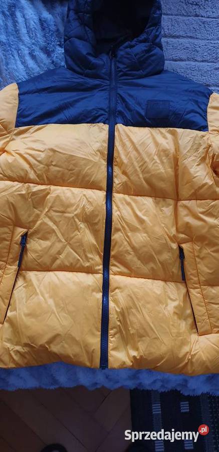 Kurtka zimowa 4F puchowa z wypełnieniem śląskie Rydułtowy