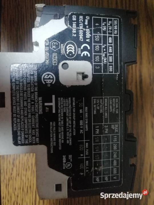 Wyłącznik silnikowy MoellerEaton PKZM025