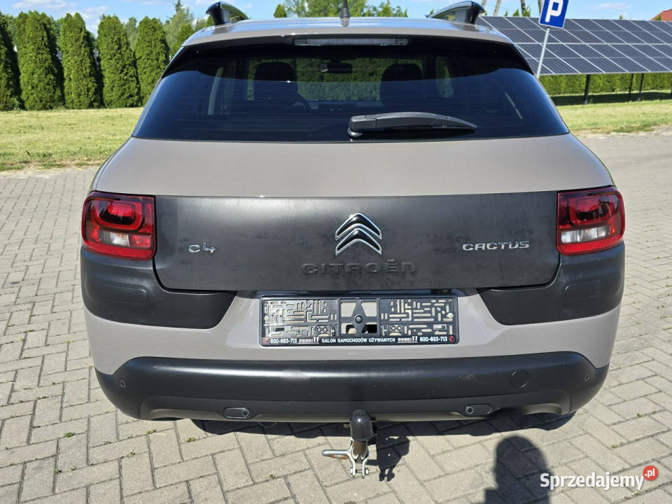 Citroen C4 Cactus 16hdi relingi dachowe łódzkie Kutno sprzedam