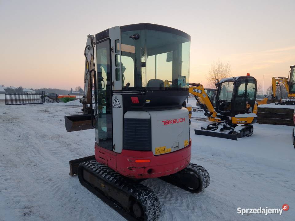 Minikoparka Takeuchi TB 23R 2018r 27tony Rok produkcji 2018