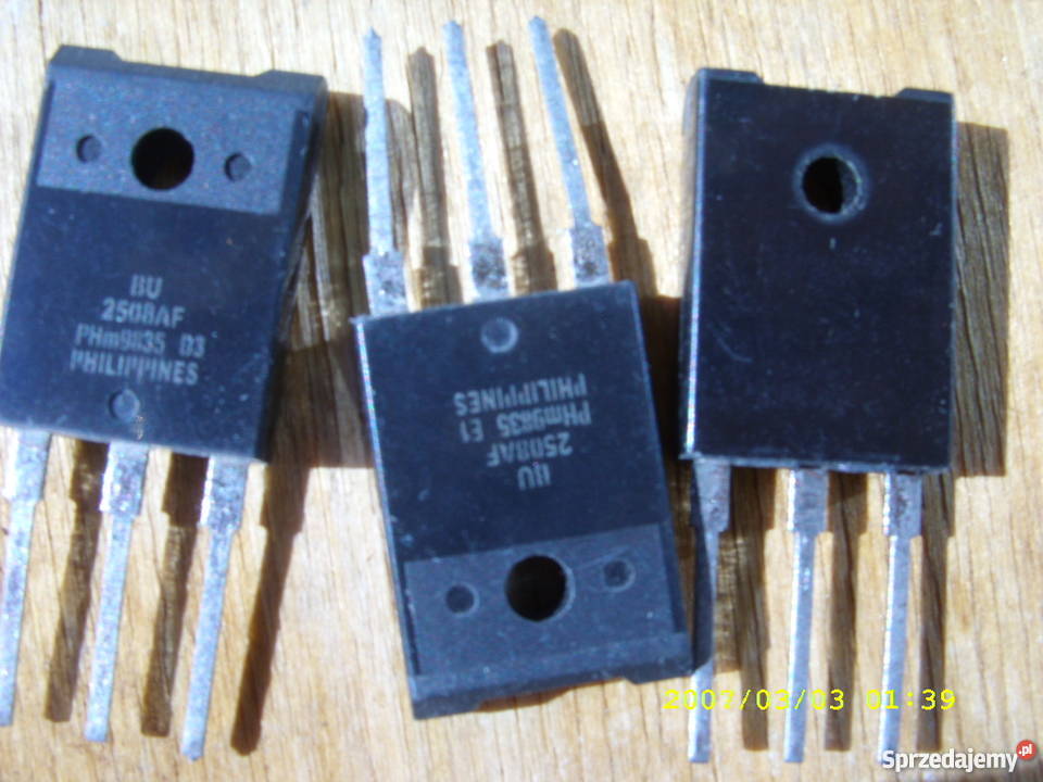 Tranzystory BU 2508AF i BU 2508DFNieuzywane Wołów