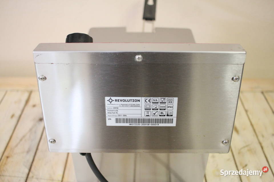 Frytownica jednokomorowa 8L 3500 W Revolution Pszczyna