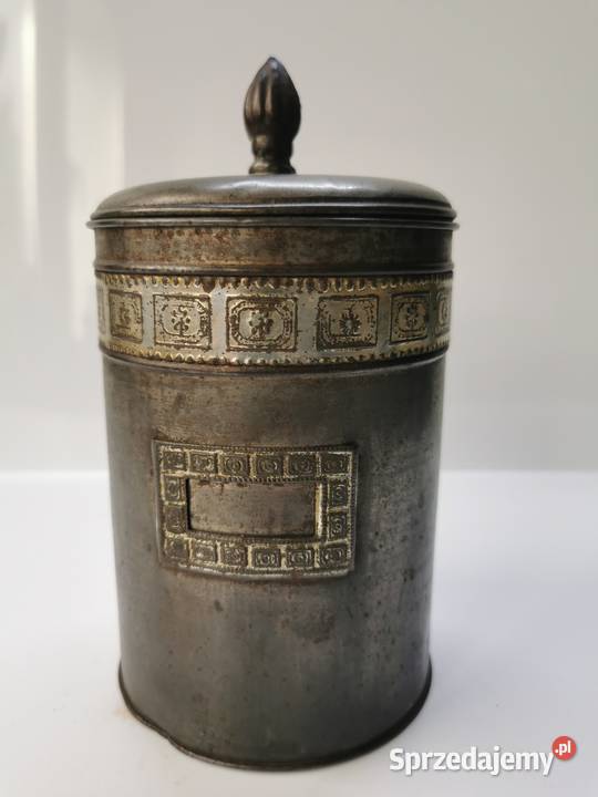 stara puszka na herbatę Lublin
