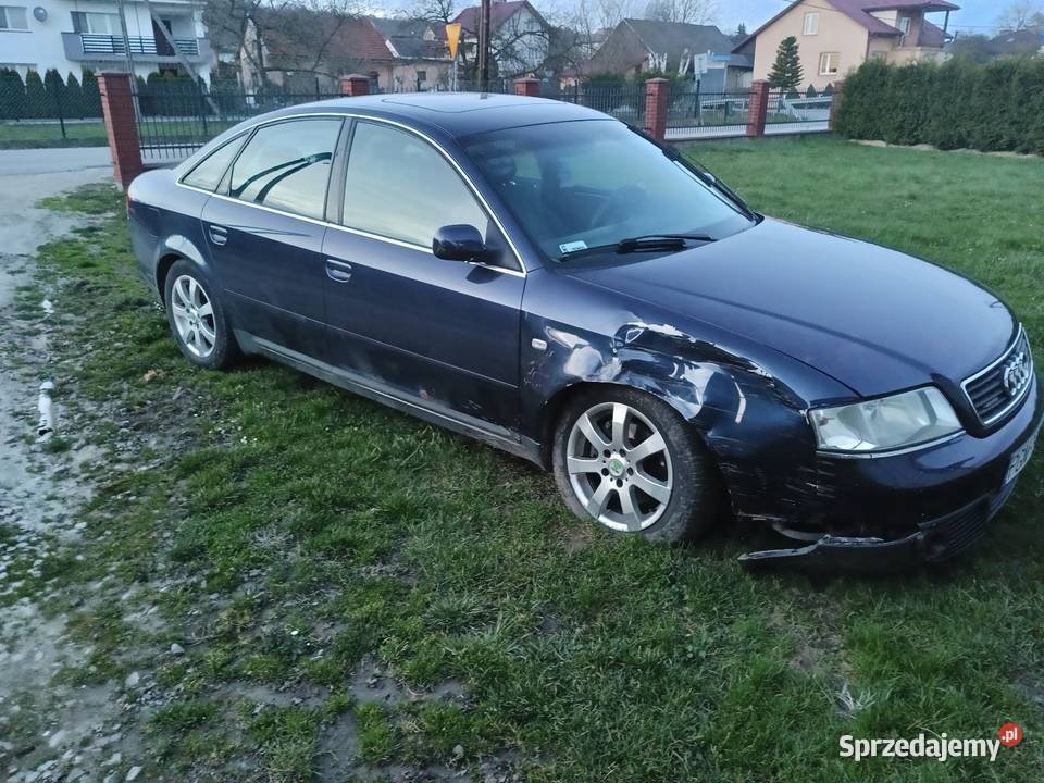 Audi A6 C5 sedan manual ośka 24 V6 ALF 165 LPG centralny zamek Jasło