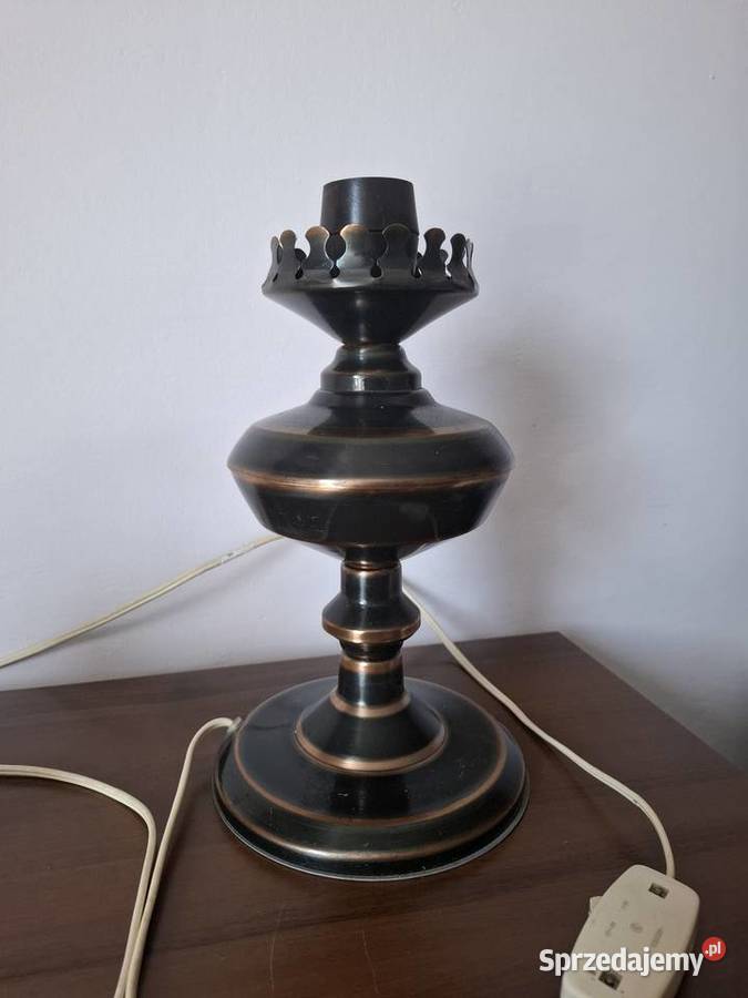 Stara lampa PRL Polam Wieliczka Lublin