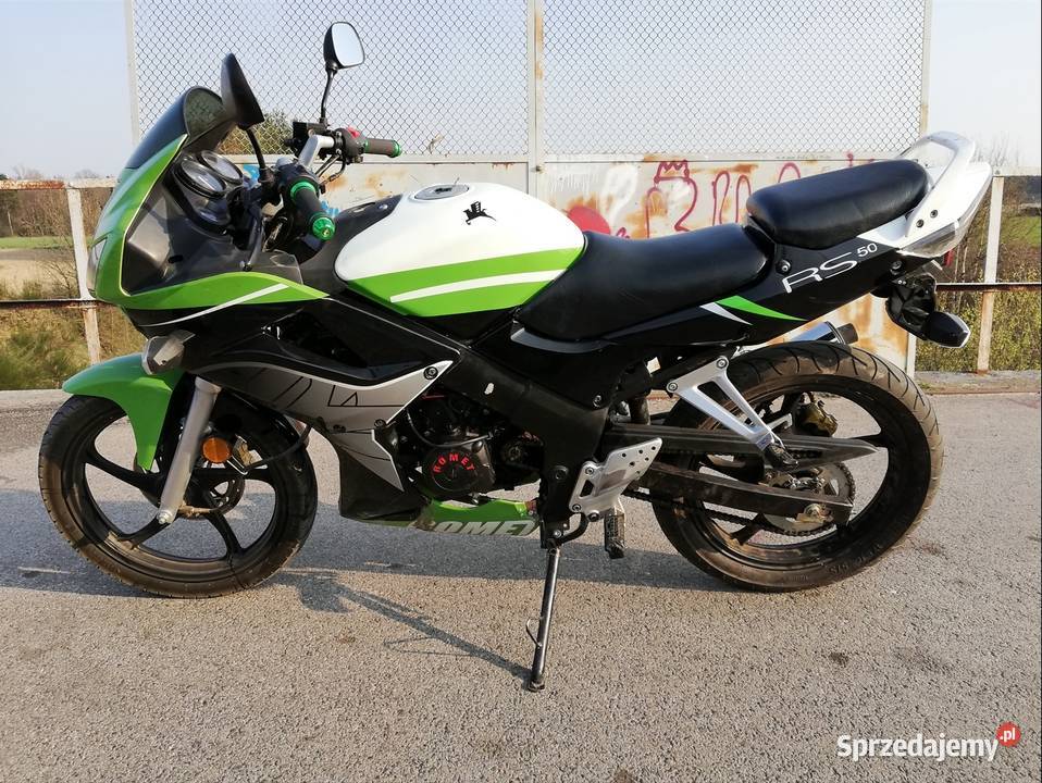 Romet RS50 okazja nieuszkodzony Motocykle, skutery, quady łódzkie Dubidze