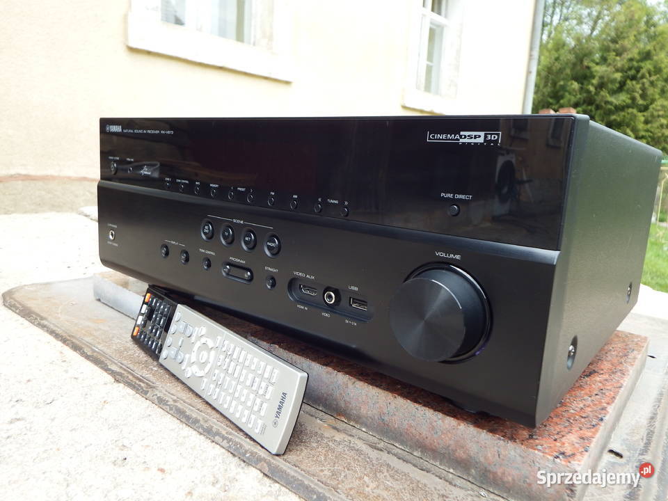 Amplituner AV kina domowego Yamaha RXV673 super Amplitunery dolnośląskie Bolesławiec