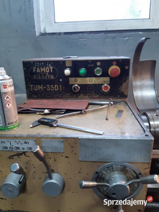 Tokarka uniwersalna TUM35d 1400000 Netto Produkcja Krobia sprzedam