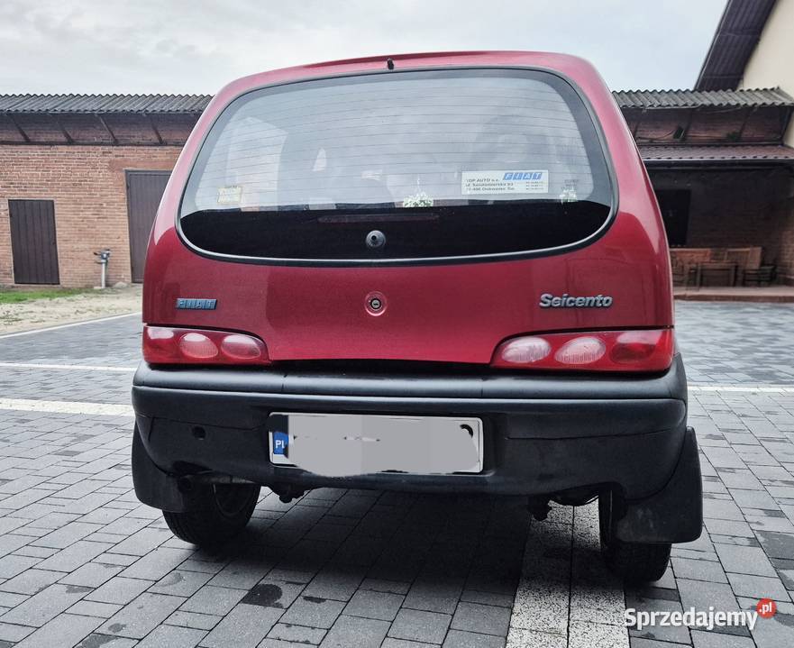 Fiat Seicento 11 w złomu Solec nad Wisłą