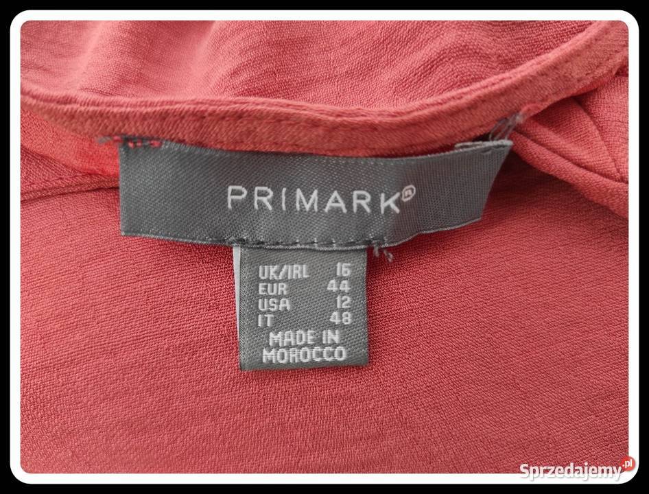 PRIMARK sukienka na ramiączkach na lato 44 XXL Bez wzoru