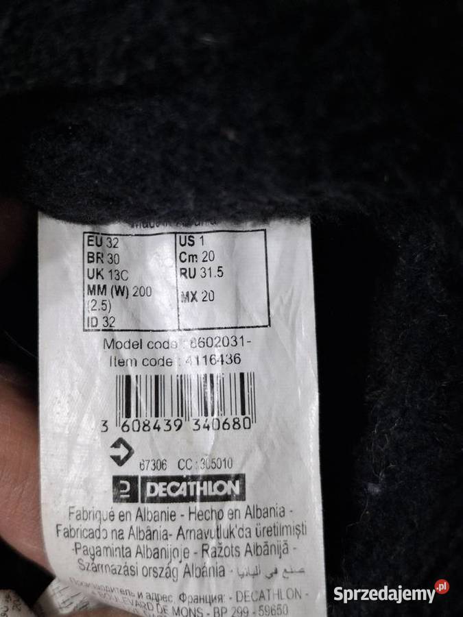 Quechua 32 turystyczne śniegowce kozaczki zimowe Kraków