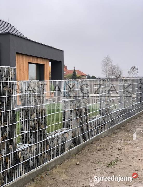 Ogrodzenia gabionowe obudowy wiat śmietnikowych Łódź
